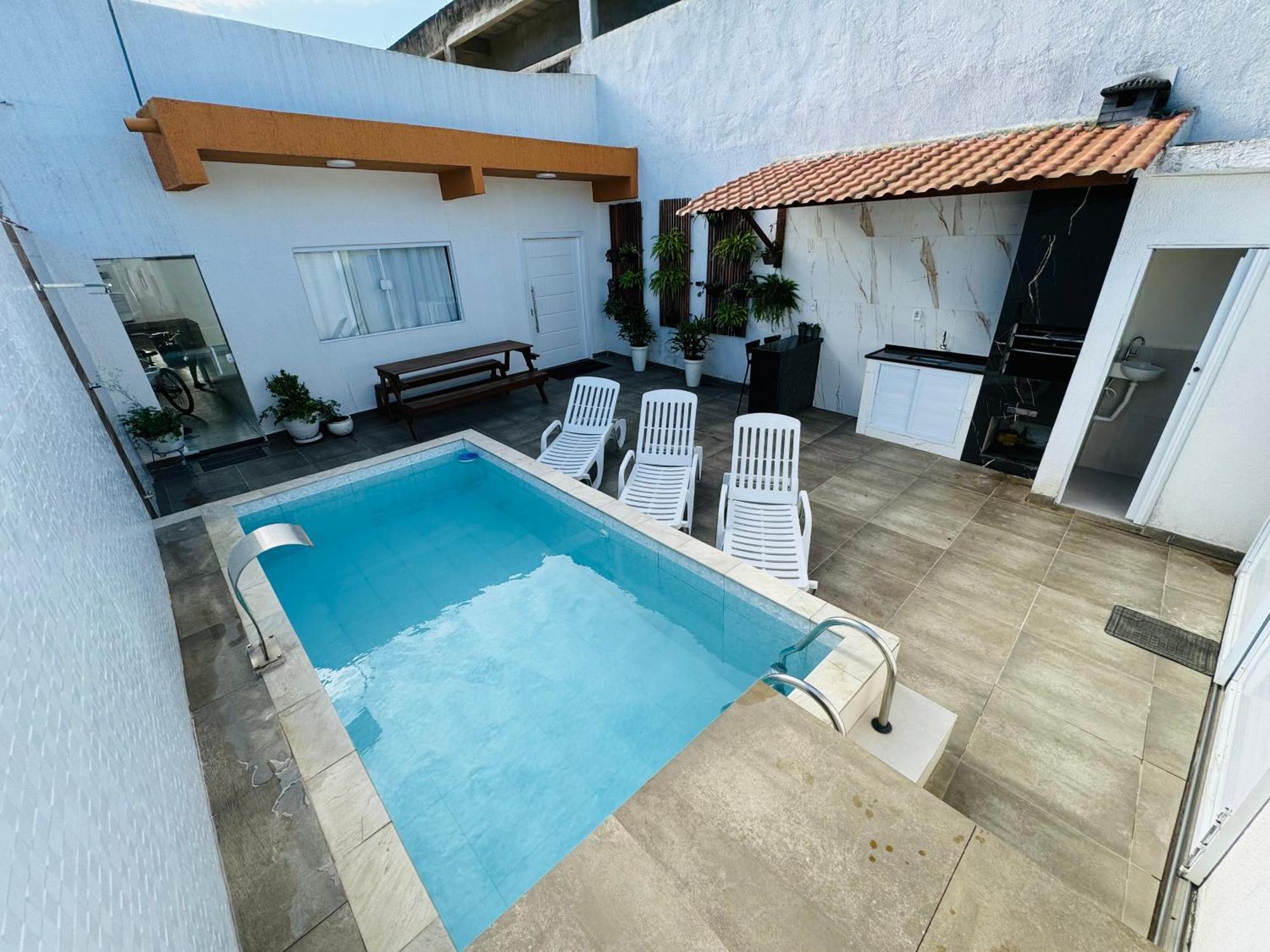 Casa Compacta Com Piscina Villa Guarujá Eksteriør bilde